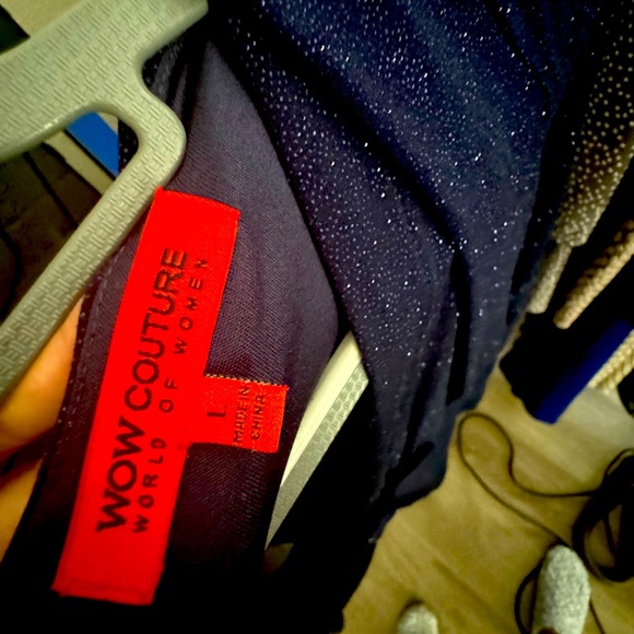 WOW DRESS MIDNIGHT BLUE SIZE LARGE - Picture 2 of 3